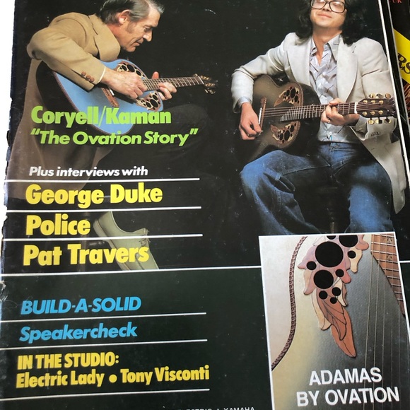 Vintage Guitar Magazines Lot of 10 Guitar Player, Frets, 1979-1983 Duane Allman - Picture 13 of 16